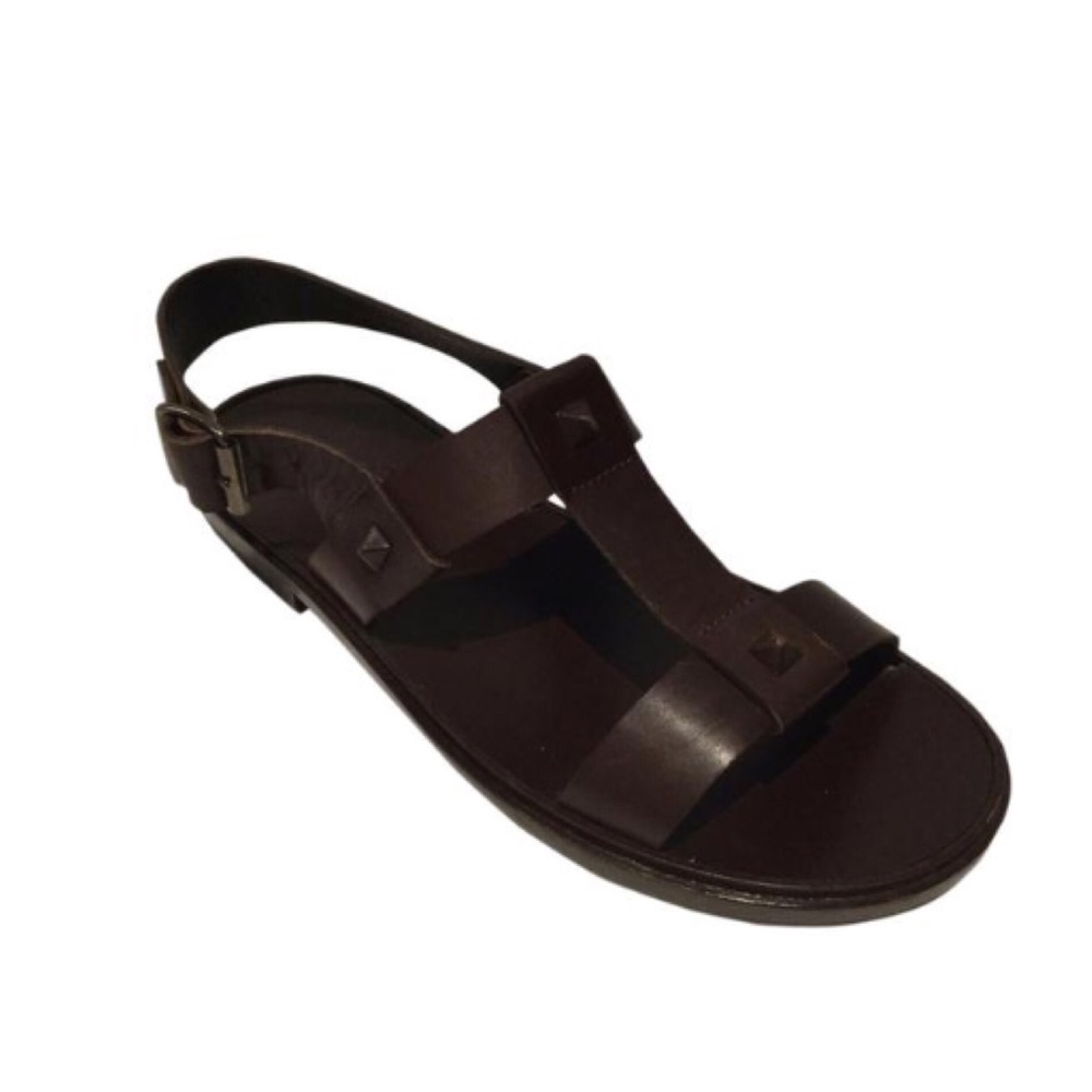 📌 SOLD 📌 VALENTINO LEATHER SANDAL FOR MEN - Picture 1 of 8